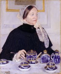 Lady at the Tea Table