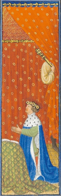 Folio 91r illumination