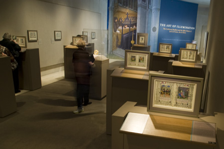 View of the Pages in the Galleries