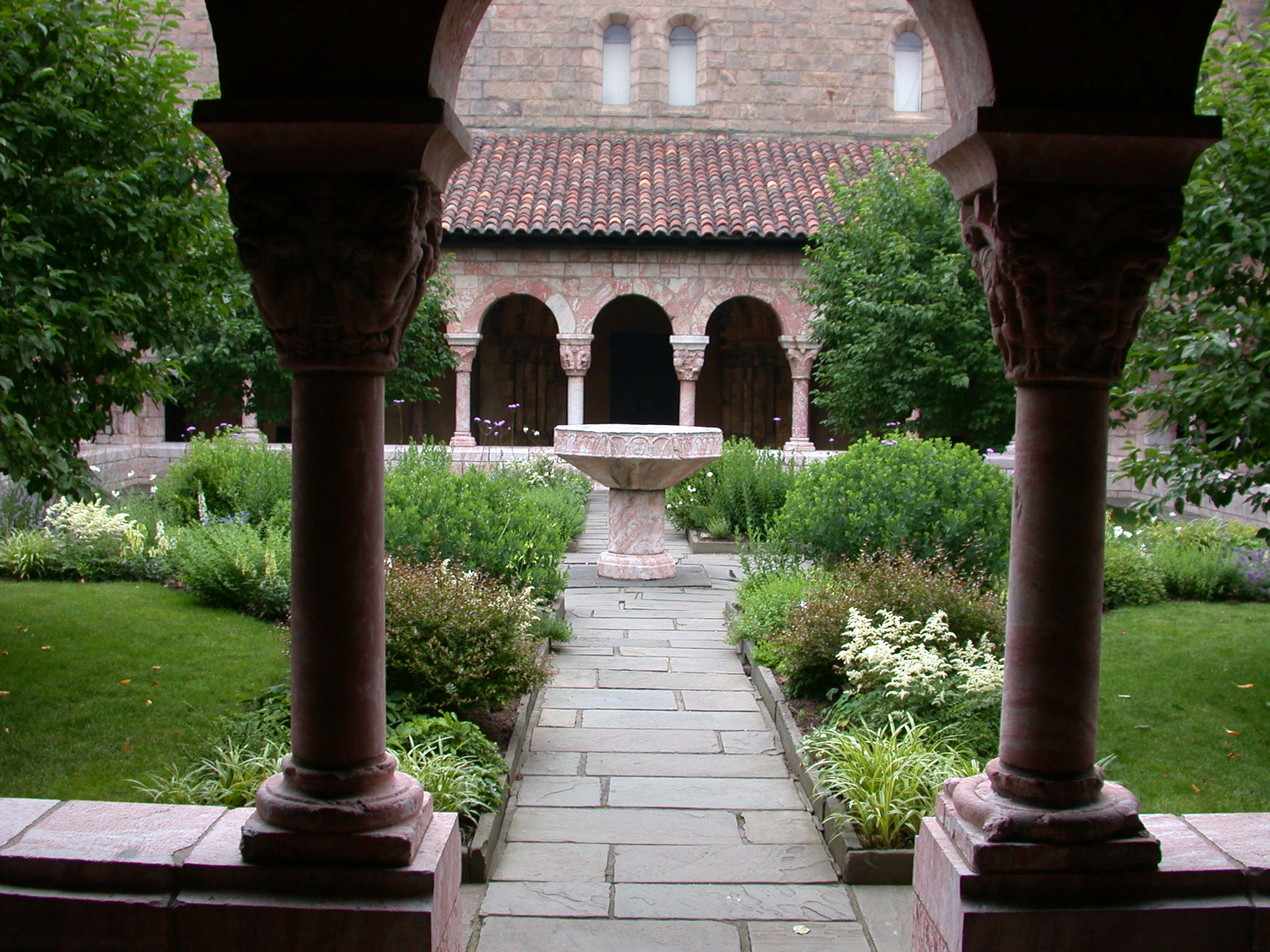 Cuxa Cloister Garth Garden | The Medieval Garden Enclosed | The