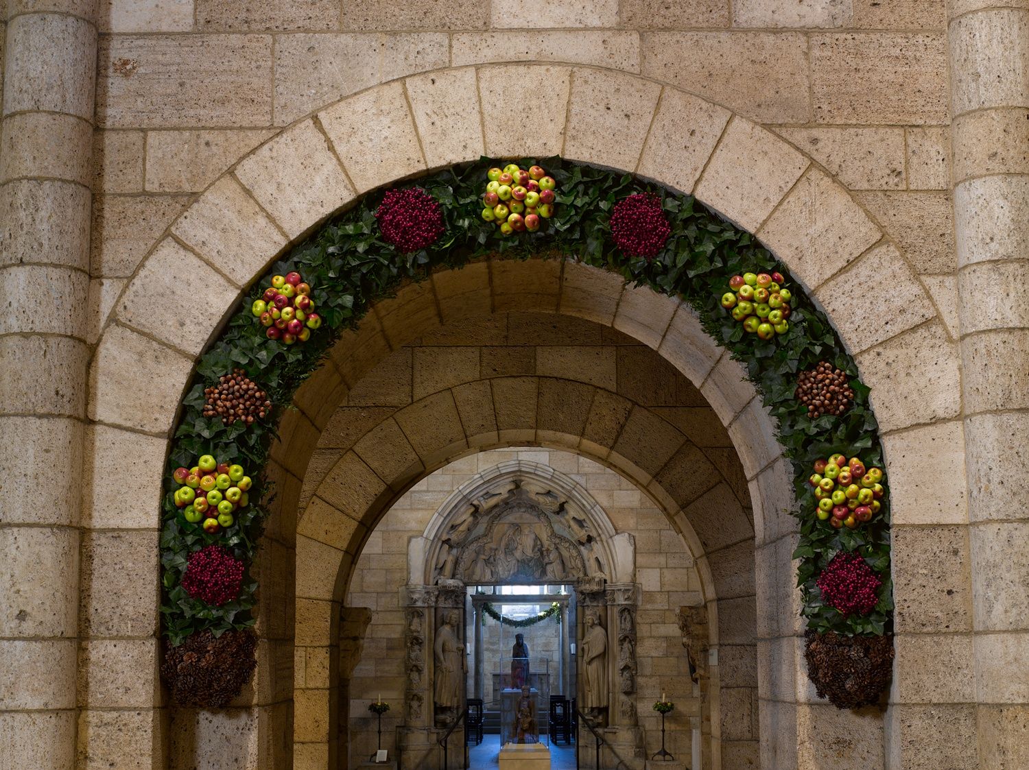 Decorated arch