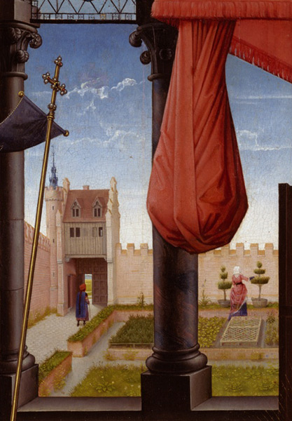 Detail from "The Annunciation"