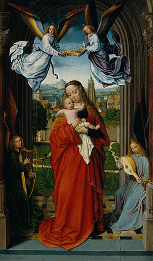 Virgin and Child with Four Angels, ca. 1510-15