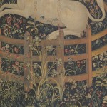 Detail from The Unicorn in Captivity