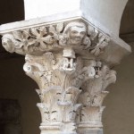 Column in Saint-Guilhem Cloister