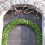 Boxwood-covered Arch