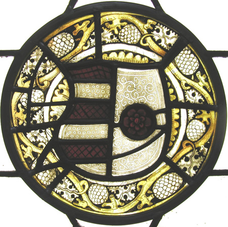 Armorial roundel