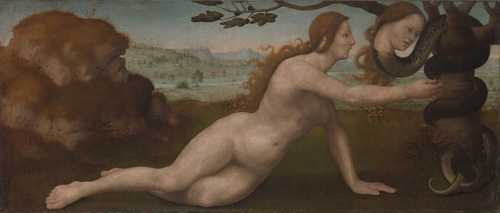 Adam; Eve (detail)