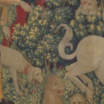 The medlar tree in a detail from the tapestry <em>The Unicorn is Found</em>