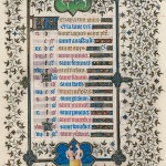 May Page from the Belles Heures