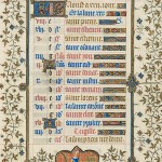 August page from the Belles Heures