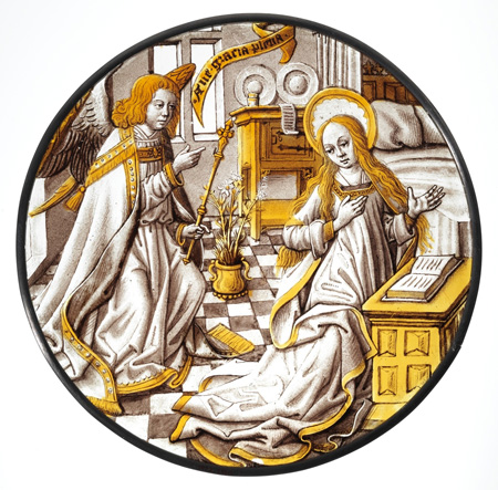 Roundel, Annunciation to the Virgin